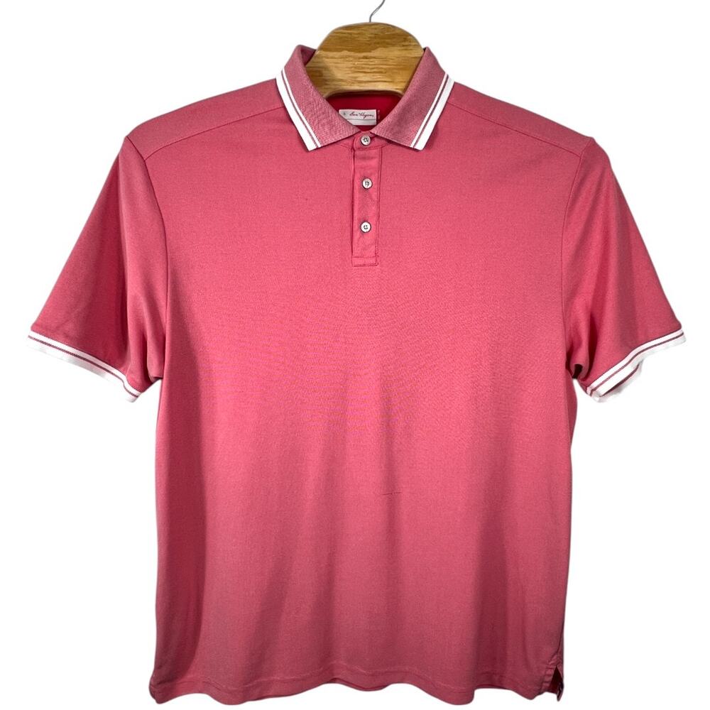 Ben Hogan Pink Polo Shirt XXL – Classic Golf Style w/ Trim Detail